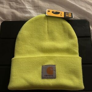 Carhartt Bright Yellow Knit Beanie